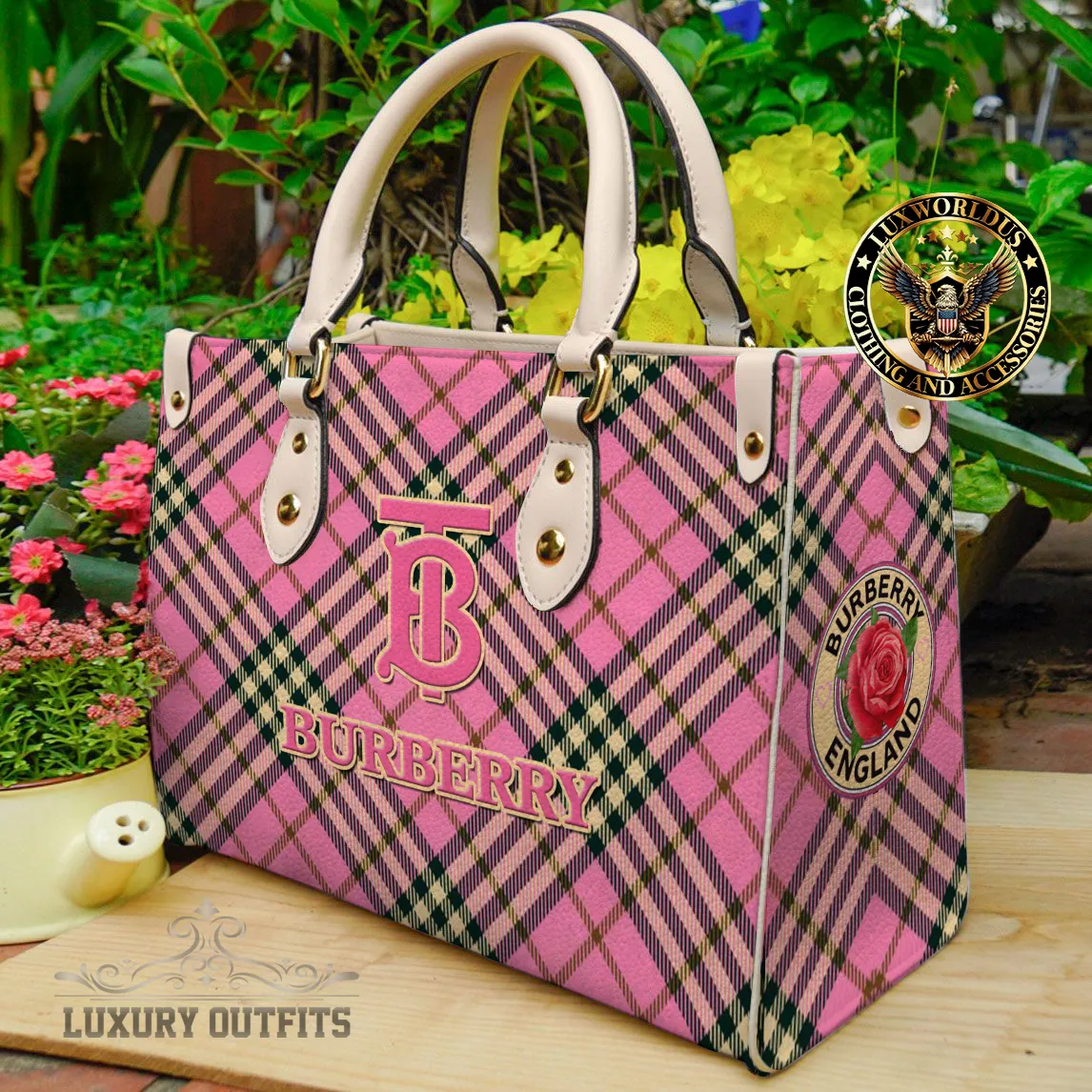 Burberry Limited Luxury Brand Premium Leather Hand Bag For Women