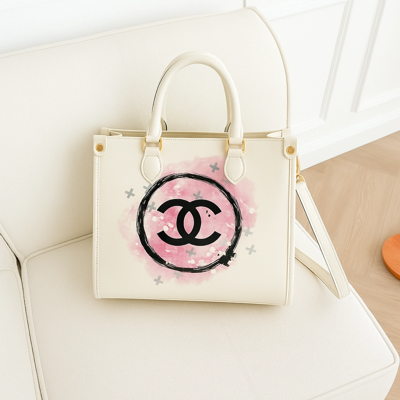 CHANEL Premium Leather Handbag Limited Edition