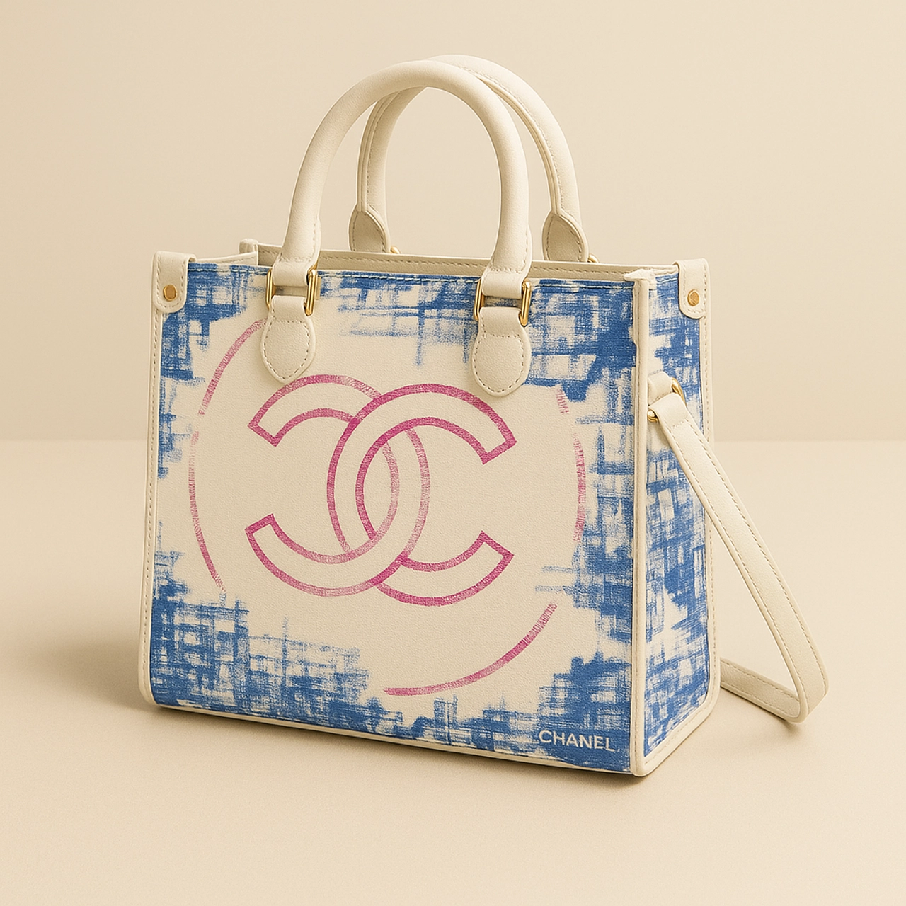 CHANEL Premium Leather Handbag Limited Edition