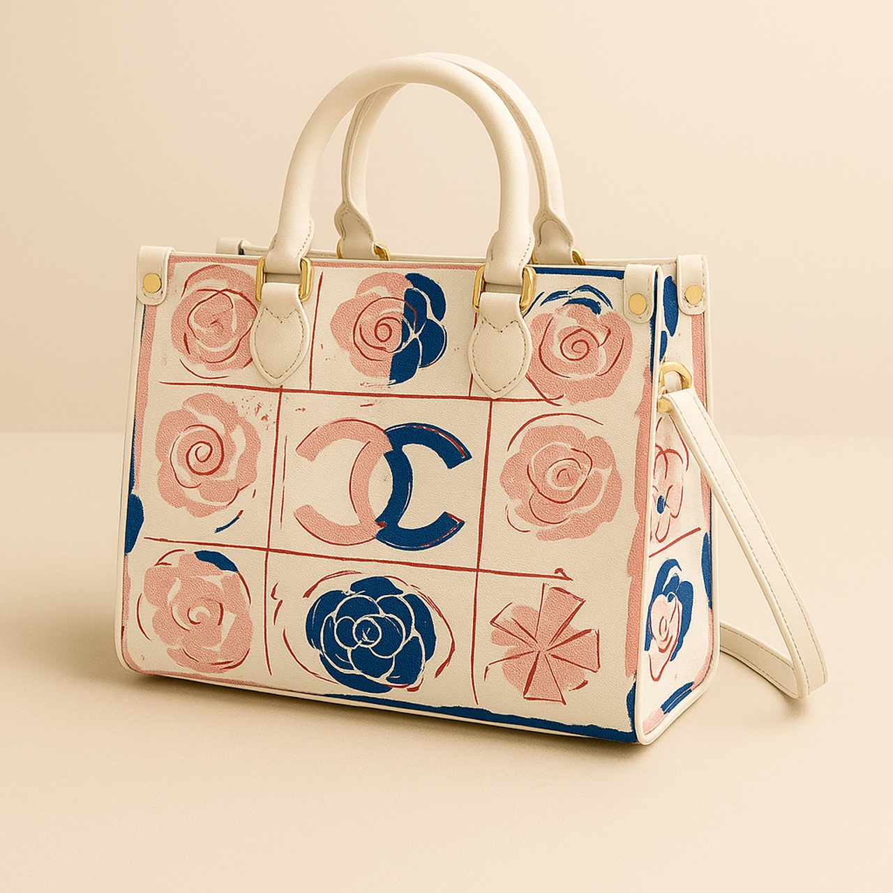 CHANEL Premium Leather Handbag Limited Edition