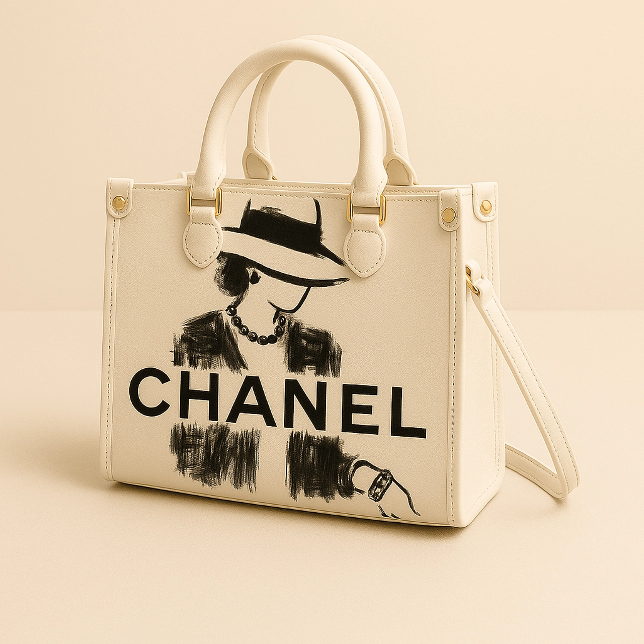 CHANEL Premium Leather Handbag Limited Edition