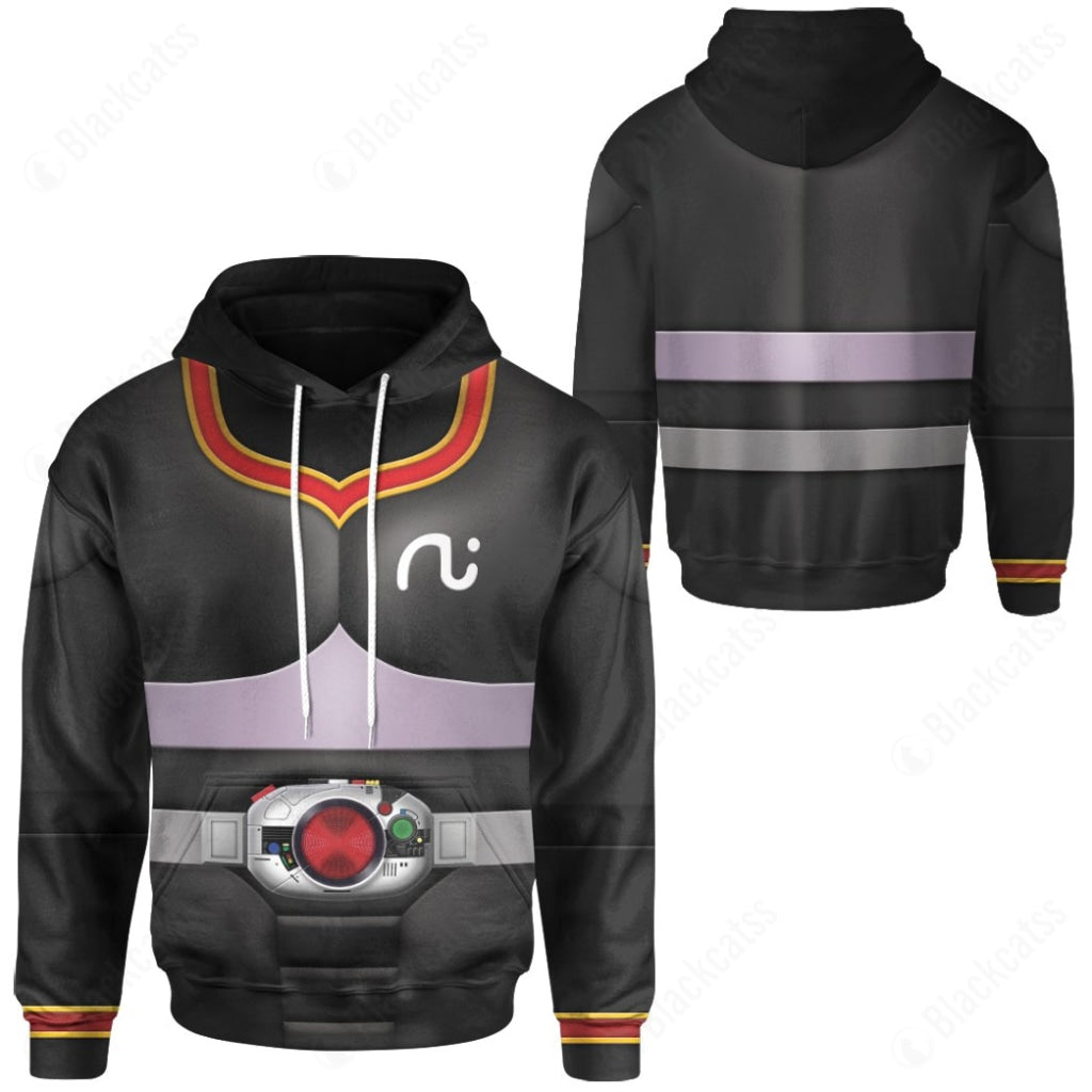 Kamen Rider Black Rx Costume Cosplay Hoodie Tracksuiit Sweatpants Cosplaytracksuit - Image 3