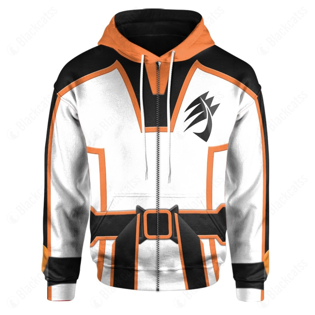Power Ranger Jungle Fury Rhino Ranger Costume Cosplay Hoodie Tracksuiit Sweatpants Cosplaytracksuit - Image 3