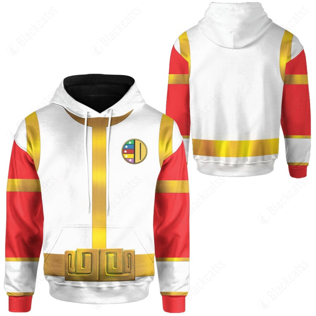 Gosei Sentai Dairanger Ryuuranger Costume Cosplay Hoodie Tracksuiit Sweatpants Cosplaytracksuit - Image 3