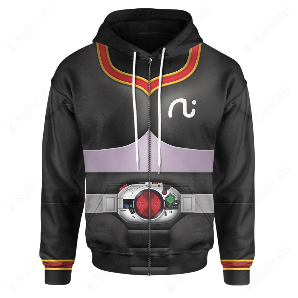 Kamen Rider Black Rx Costume Cosplay Hoodie Tracksuiit Sweatpants Cosplaytracksuit - Image 4