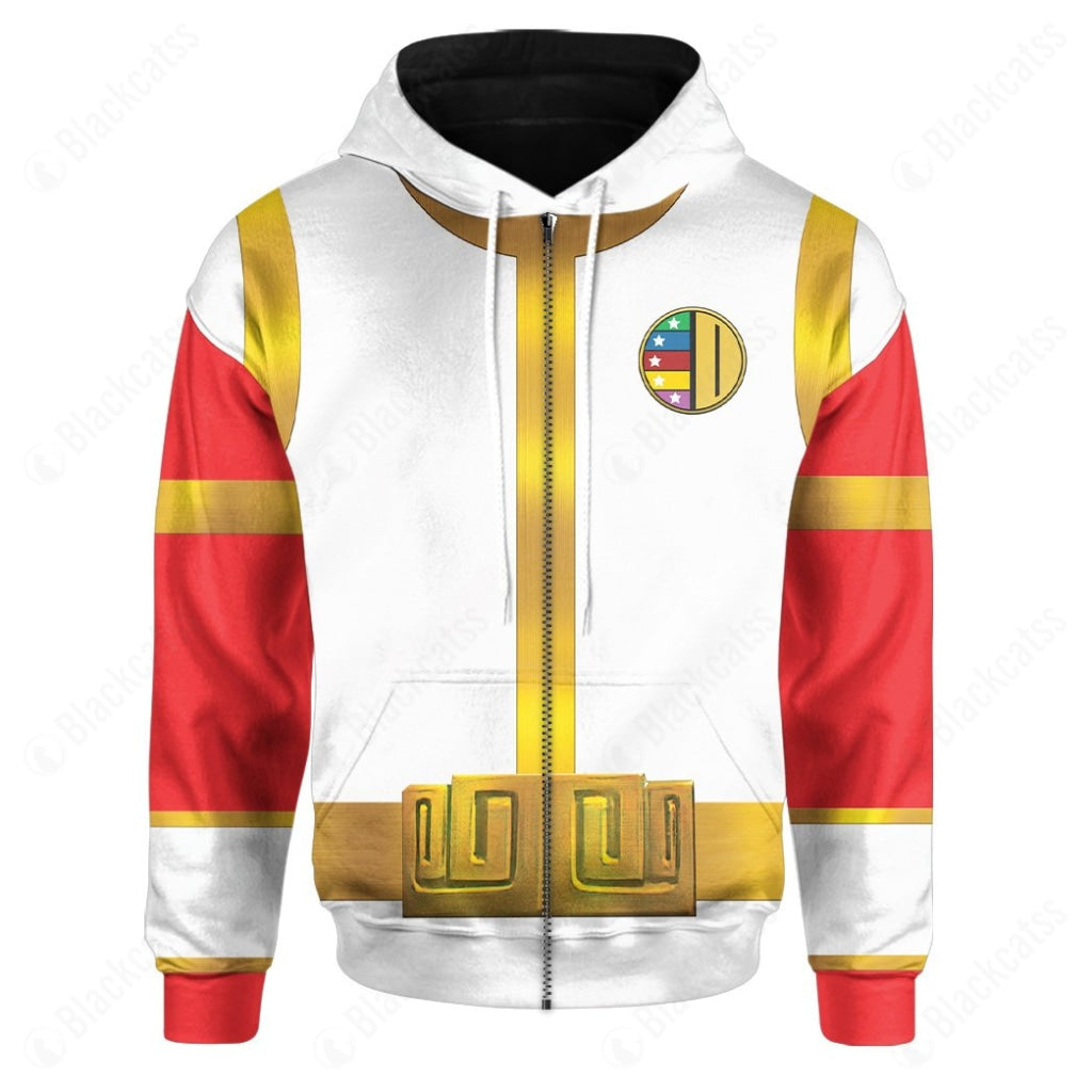 Gosei Sentai Dairanger Ryuuranger Costume Cosplay Hoodie Tracksuiit Sweatpants Cosplaytracksuit - Image 4