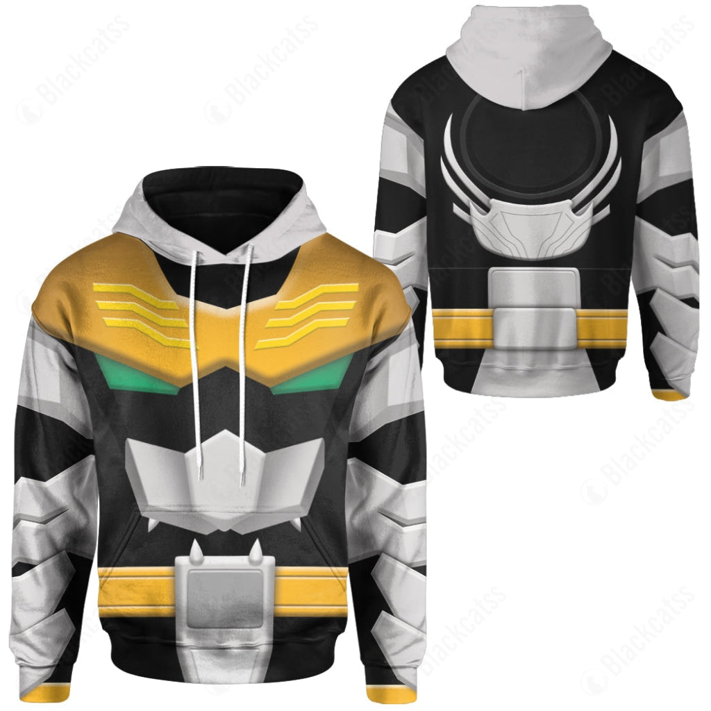 Power Rangers Super Megaforce Robo Knight Costume Cosplay Hoodie Tracksuiit Sweatpants Cosplaytracksuit - Image 3