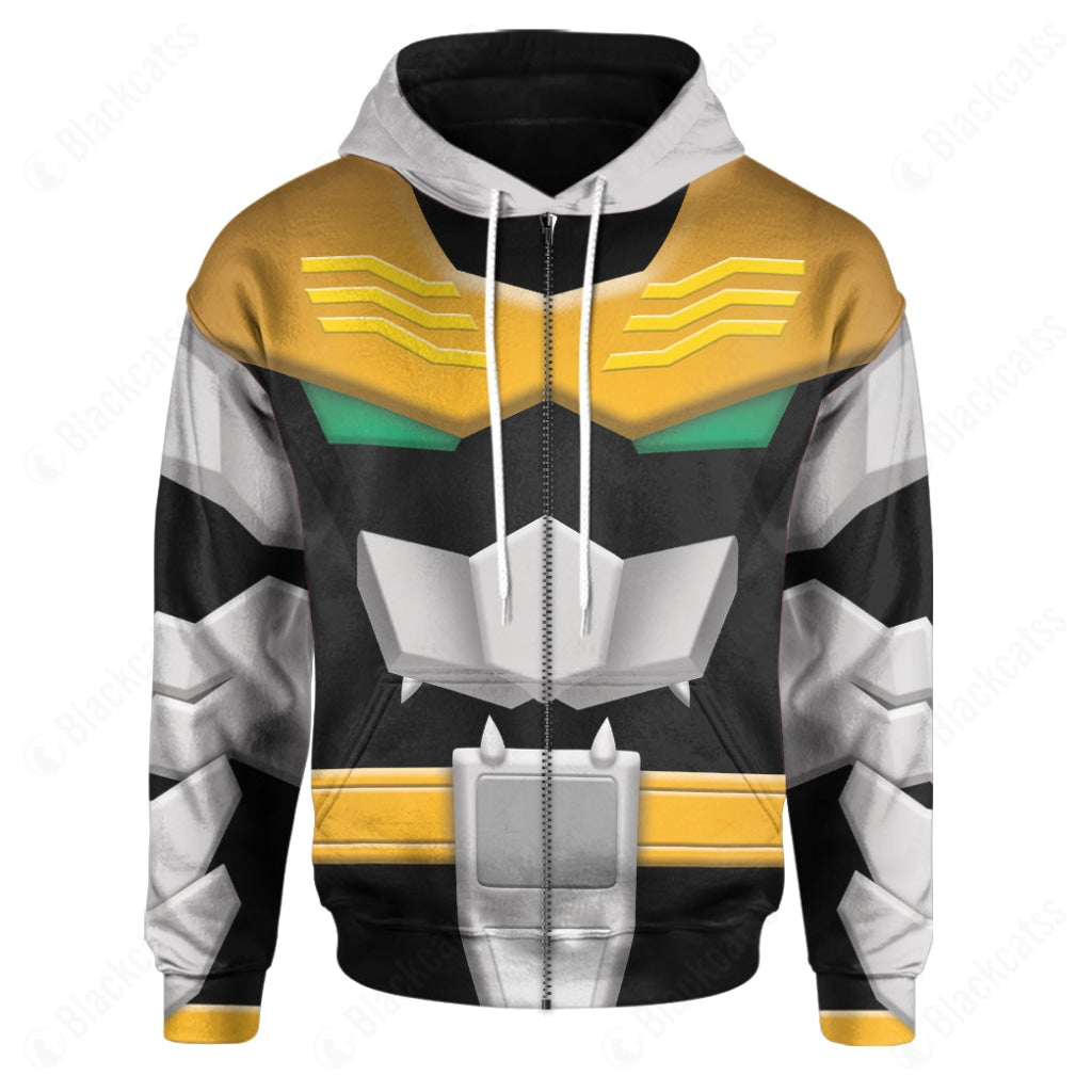 Power Rangers Super Megaforce Robo Knight Costume Cosplay Hoodie Tracksuiit Sweatpants Cosplaytracksuit - Image 4