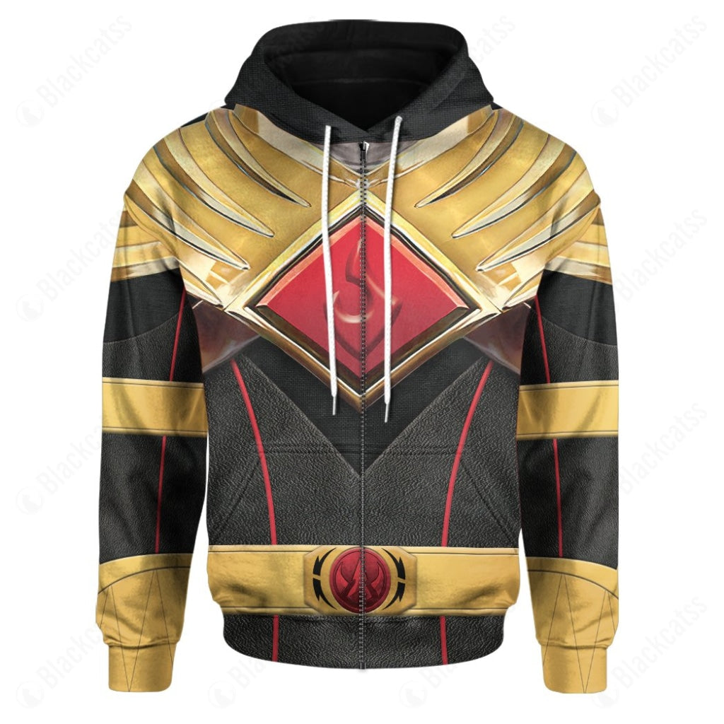 Mighty Morphin Power Rangers Lord Drakkon Evo Iii Costume Cosplay Hoodie Tracksuiit Sweatpants Cosplaytracksuit - Image 4
