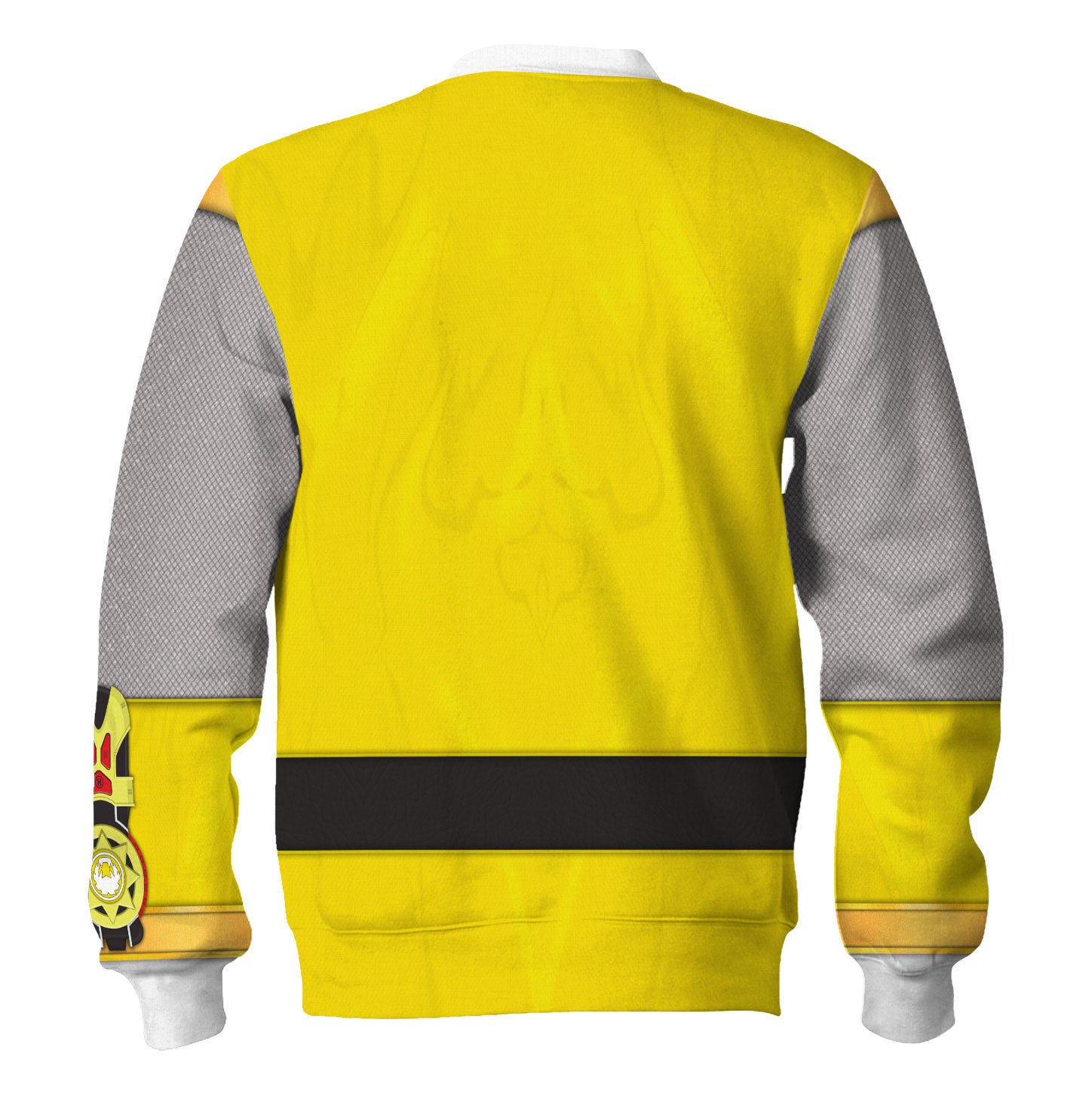 Power Rangers Ninja Storm Yellow Ranger Cosplay Hoodie Tracksuit - Image 3