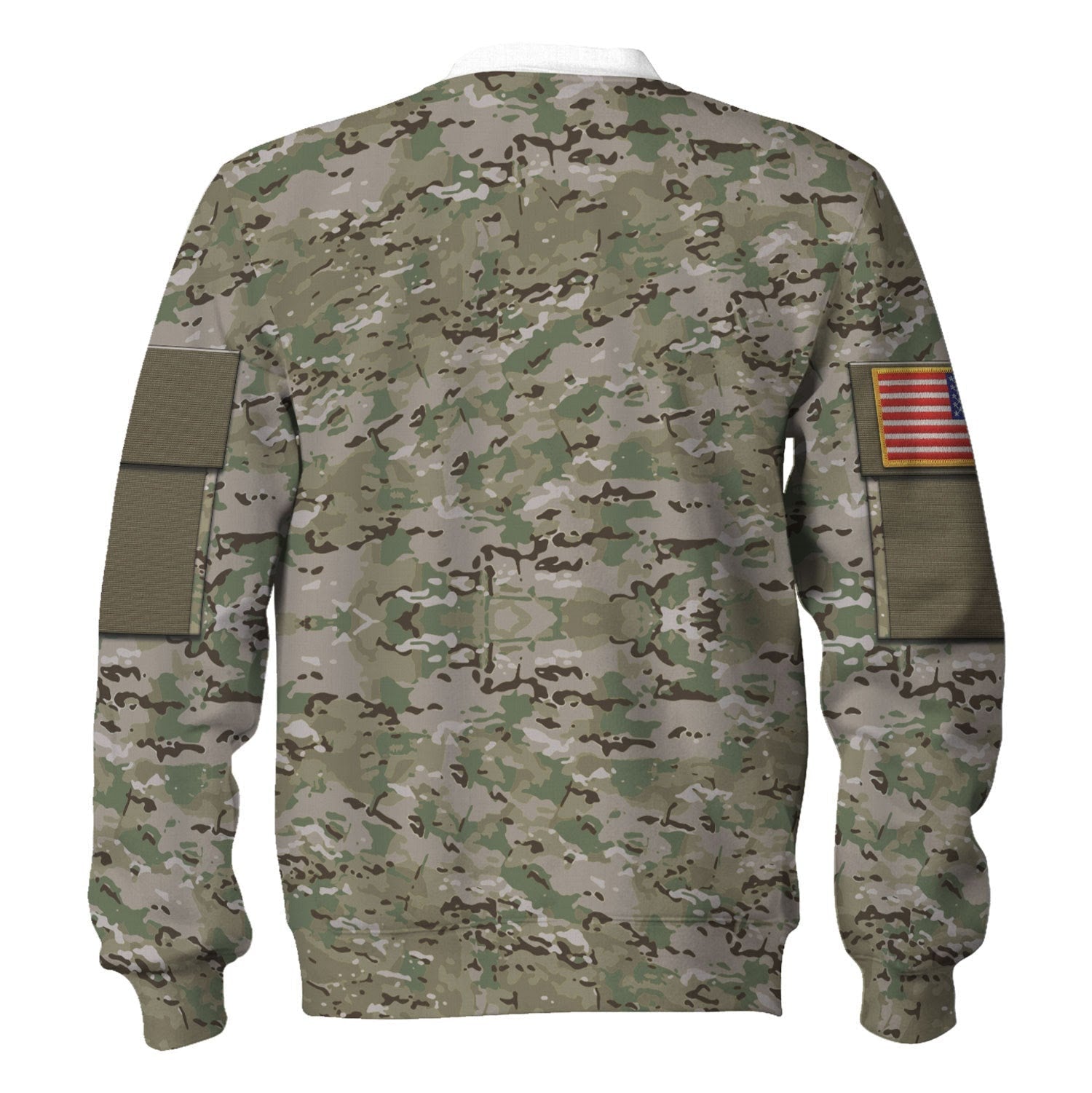 Personalize Name Badge Us Army Combat Uniform Operational Camouflage Pattern (Ocp) Costume Cosplay Hoodie Tracksuiit Sweatpants Cosplaytracksuit - Image 3