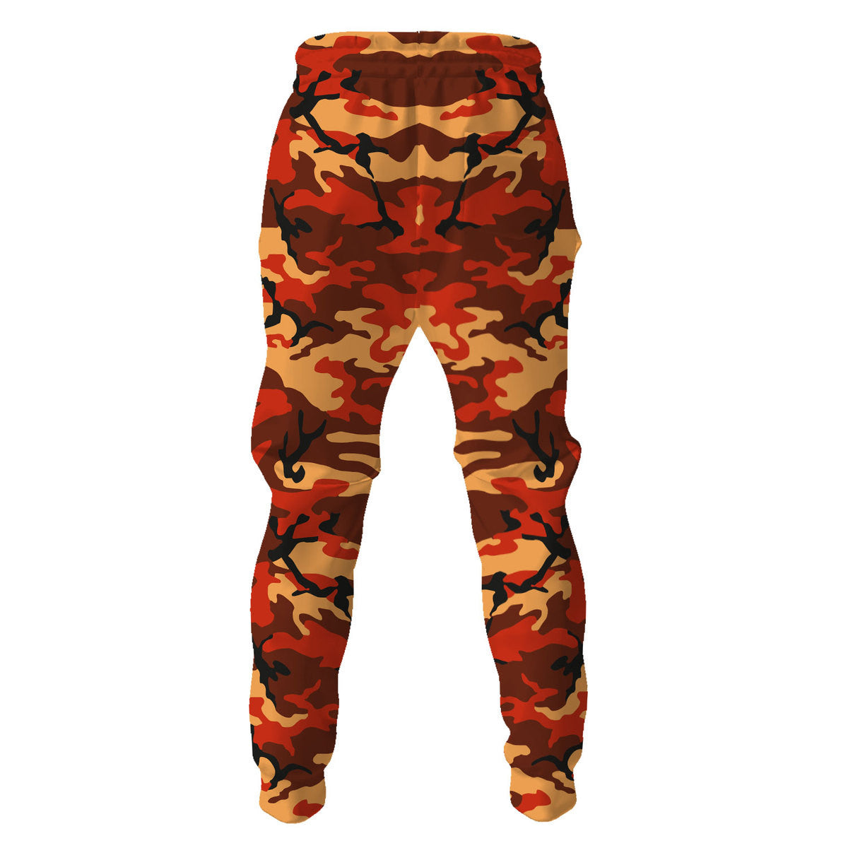Flecktarn Red Brown German World War Ii Camouflage Patterns Hoodie Cosplay Tracksuit  Sweatpants  - Image 5