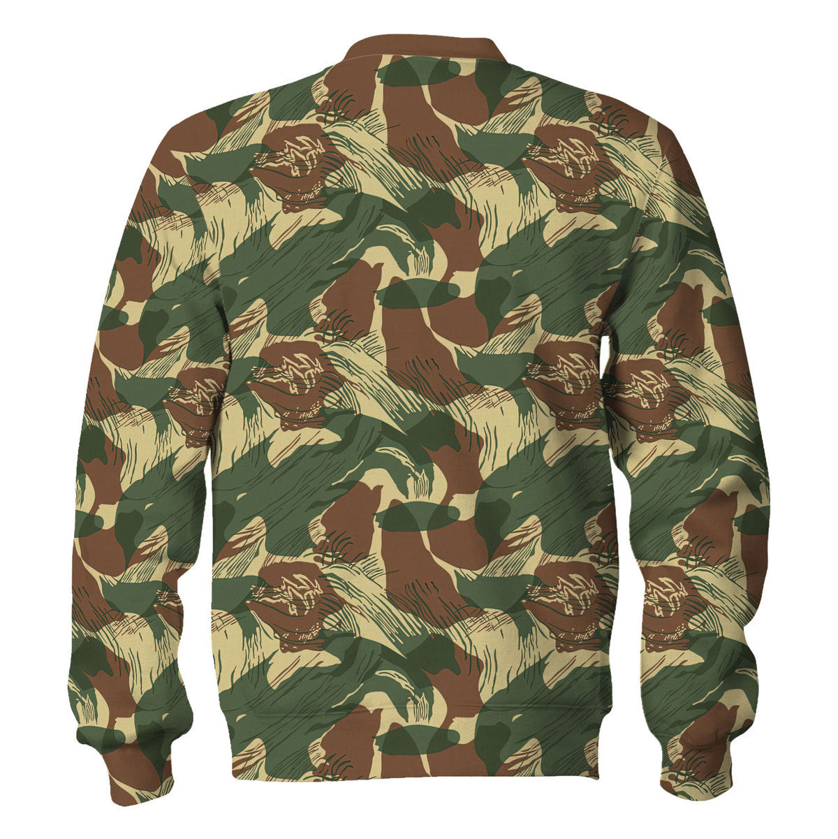 Rhodesian Brushstroke Rhodesian Security Forces 1965 Camo Hoodie Cosplay Tracksuit  Sweatpants  - Image 3