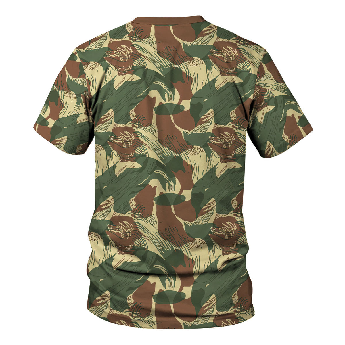 Rhodesian Brushstroke Rhodesian Security Forces 1965 Camo Hoodie Cosplay Tracksuit  Sweatpants  - Image 4