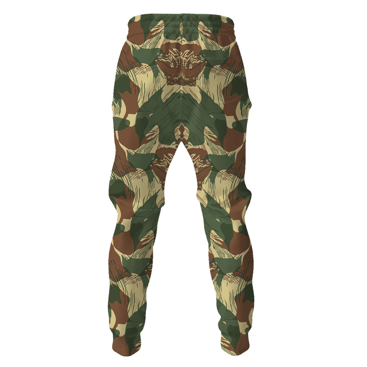Rhodesian Brushstroke Rhodesian Security Forces 1965 Camo Hoodie Cosplay Tracksuit  Sweatpants  - Image 5