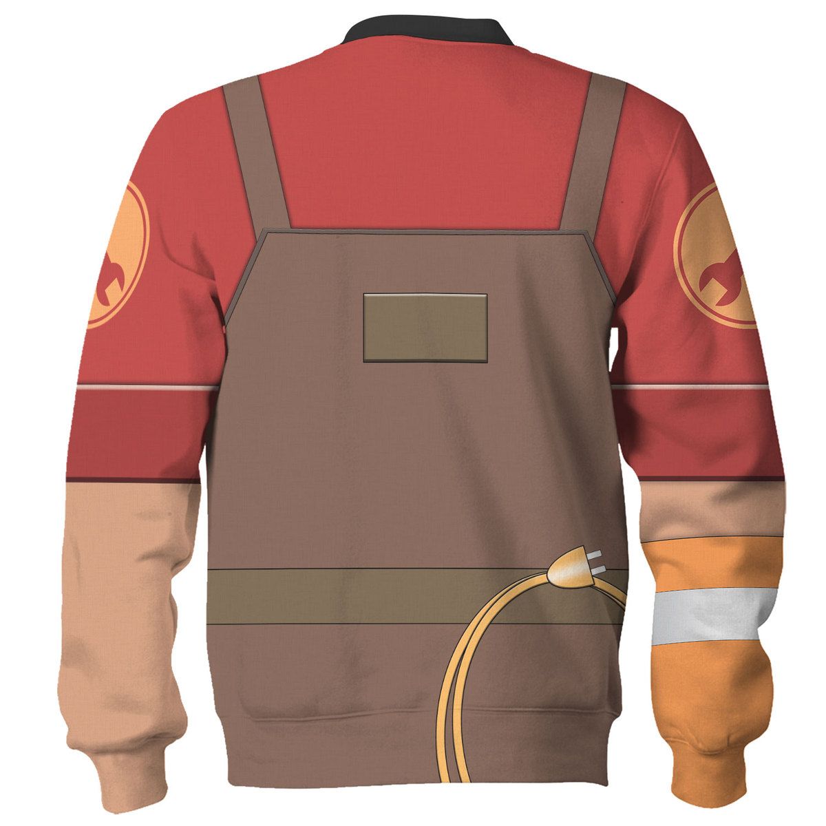Engineer Tf2 Hoodie Cosplay Tracksuit  Sweatpants  - Image 3
