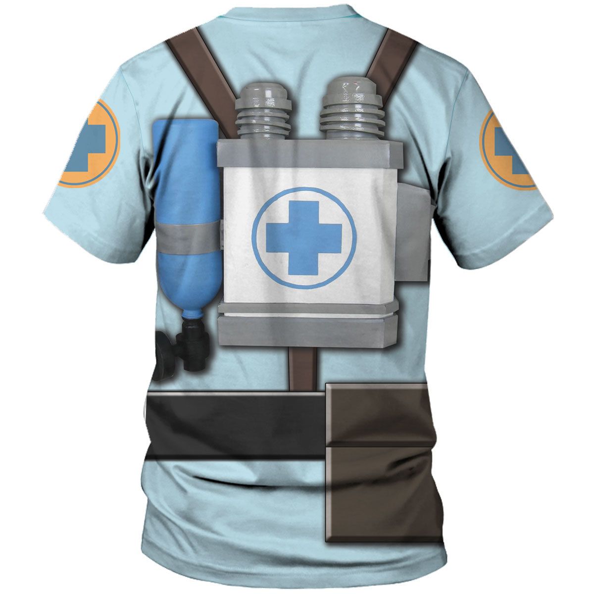 Medic Blue Team Tf2 Hoodie Cosplay Tracksuit  Sweatpants  - Image 4