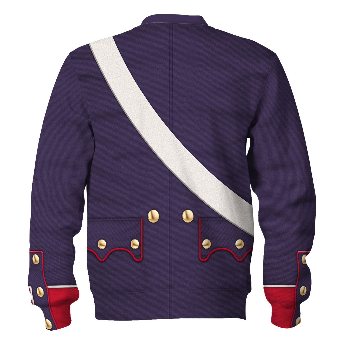 French Line Infantry-Fusalier In Full Dress (1806-1812) Uniform All Over Print Cosplay Hoodie  Tracksuit - Image 4