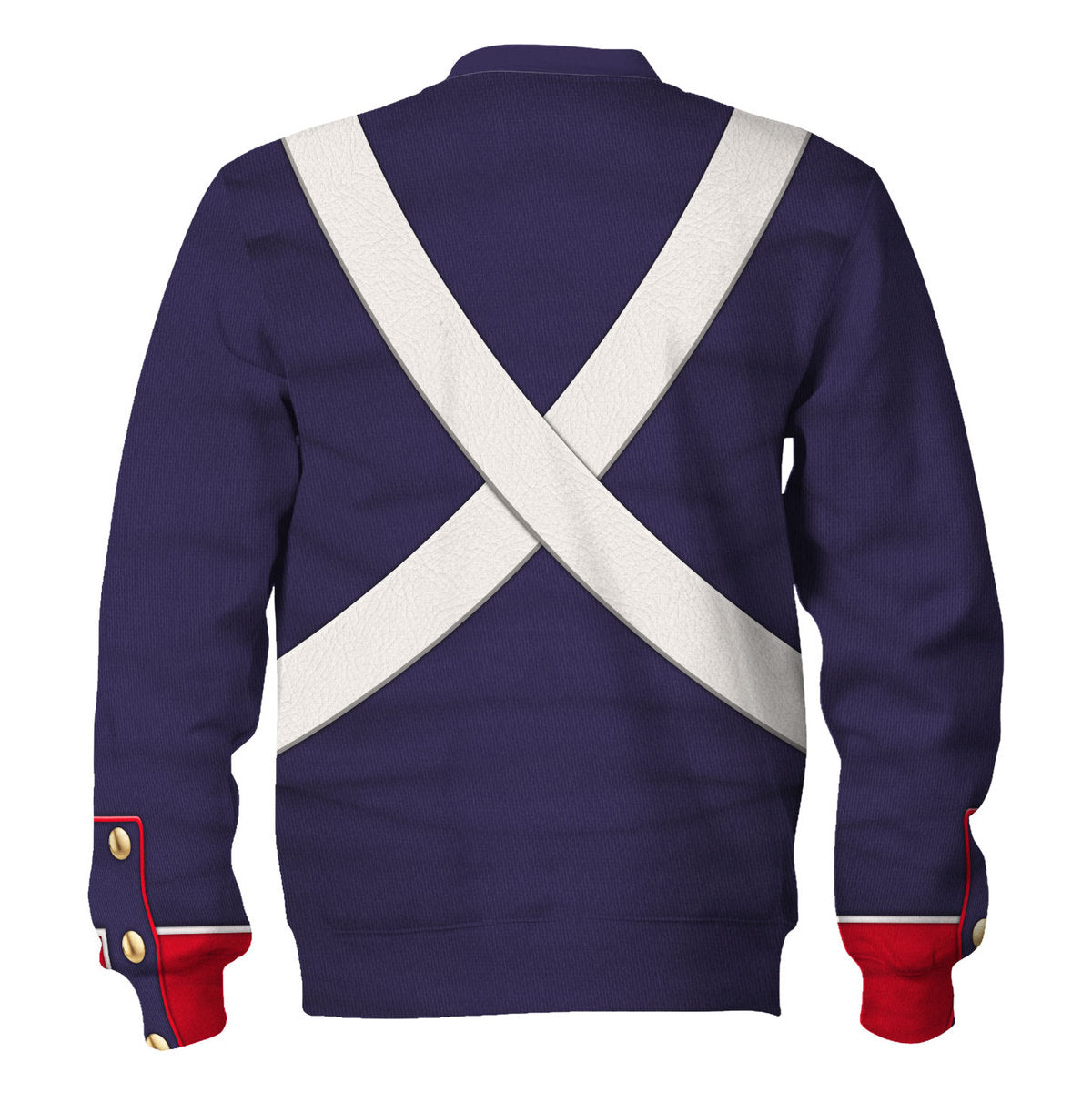 French Line Infantry 1796-1806 Uniform All Over Print Cosplay Hoodie  Tracksuit - Image 4