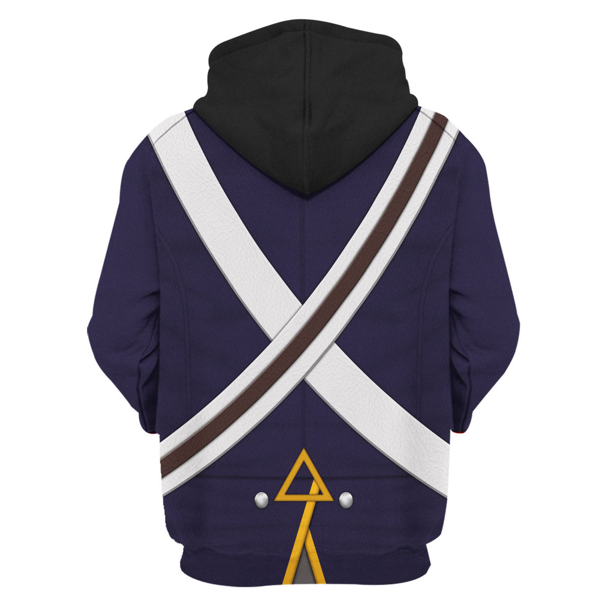 Royal Foot Artillery Gunner (1806-1815) Uniform All Over Print Cosplay Hoodie  Tracksuit - Image 3
