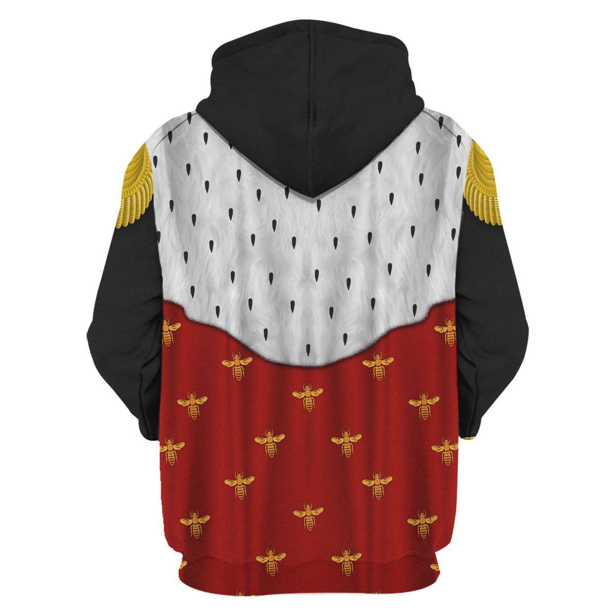Napoleon Iii In Coronation Robes Uniform All Over Print Cosplay Hoodie  Tracksuit - Image 3