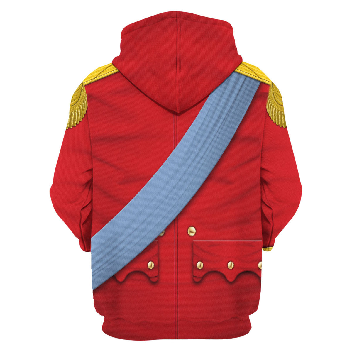 Louis Xvi Of France Uniform All Over Print Cosplay Hoodie  Tracksuit - Image 3