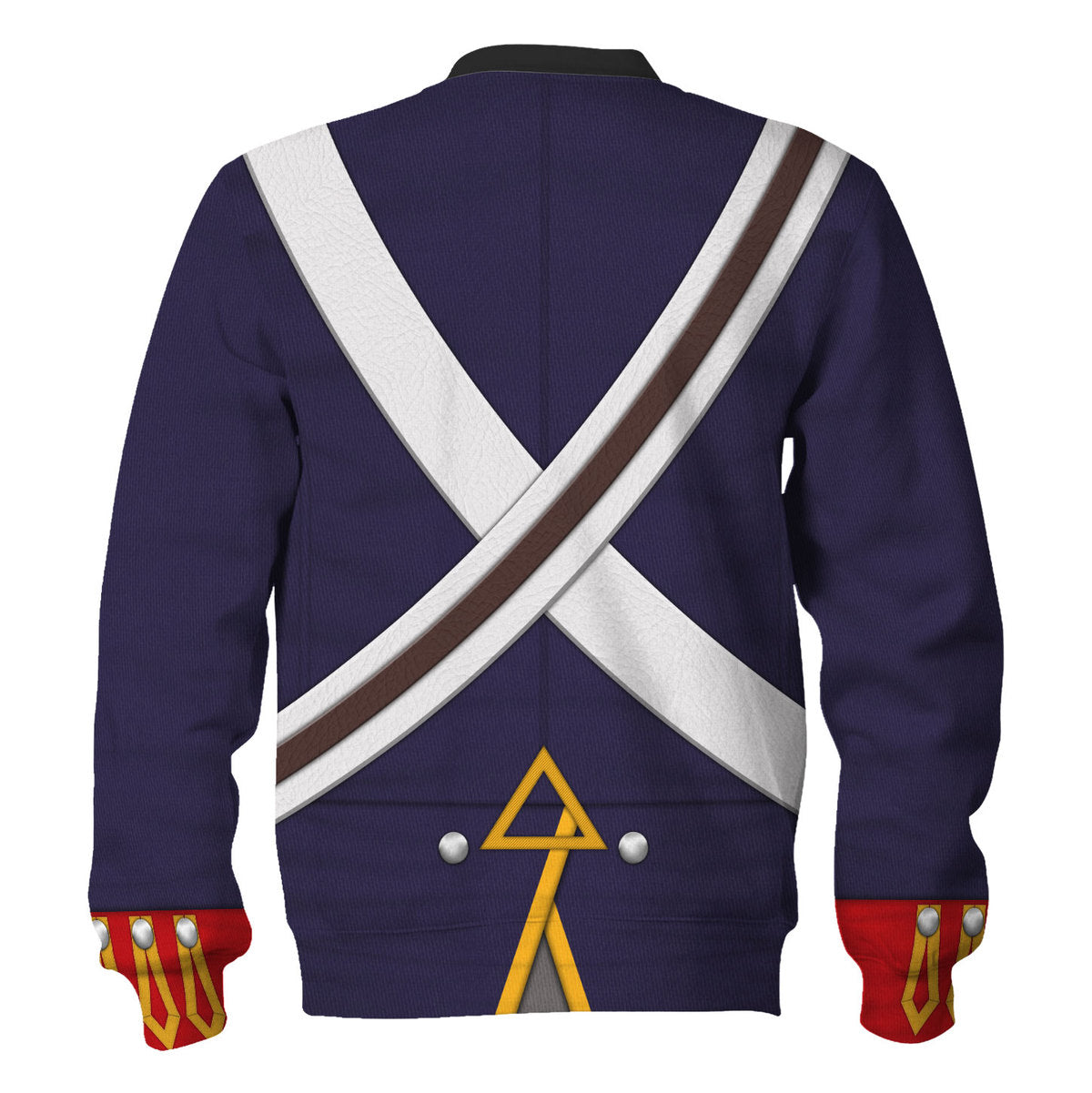 Royal Foot Artillery Gunner (1806-1815) Uniform All Over Print Cosplay Hoodie  Tracksuit - Image 4