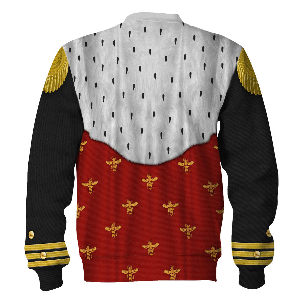 Napoleon Iii In Coronation Robes Uniform All Over Print Cosplay Hoodie  Tracksuit - Image 4