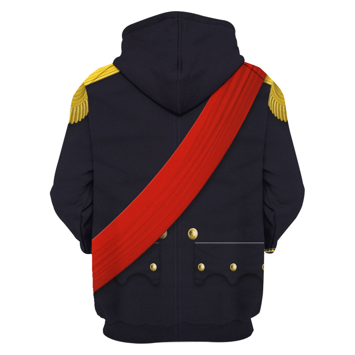 Louis Philippe I Of France Uniform All Over Print Cosplay Hoodie  Tracksuit - Image 3