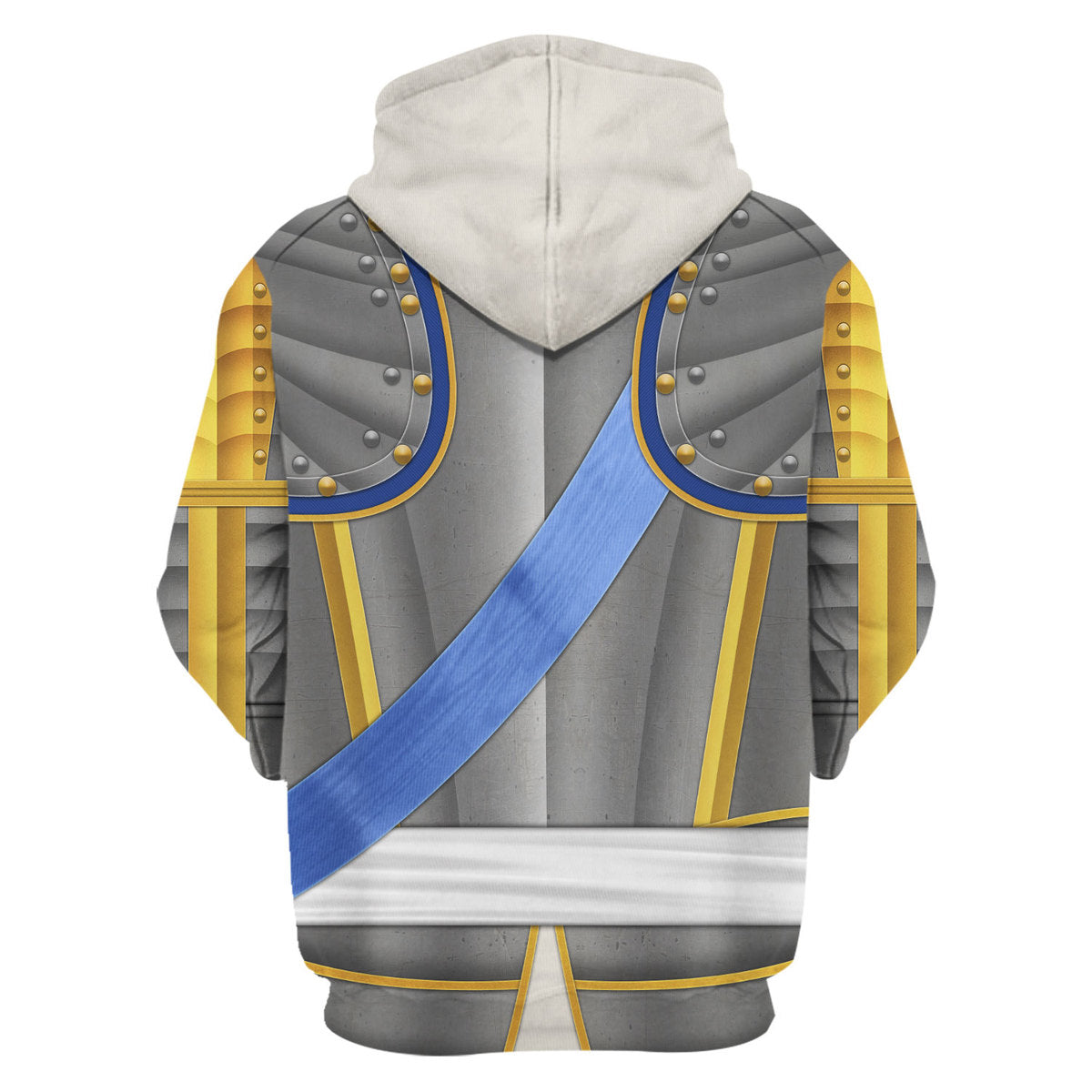 Louis Louis Xv Of France Armour Costume All Over Print Cosplay Hoodie  Tracksuit - Image 3