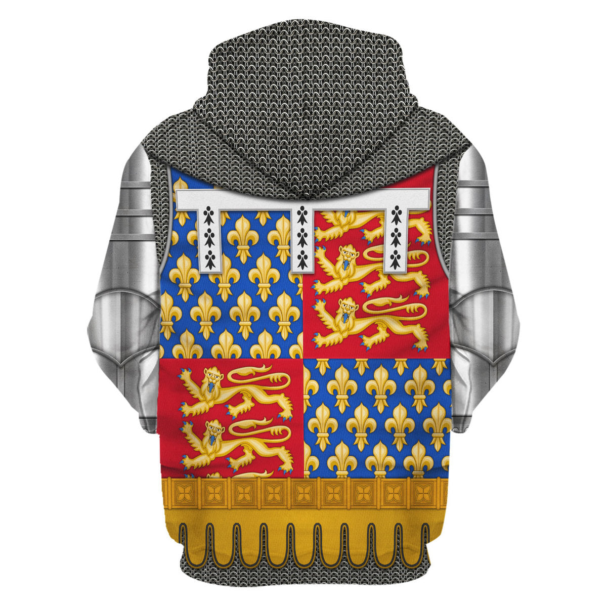 John Of Gaunt, Duke Of Lancaster Amour Knights Costume Cosplay Hoodie Tracksuiit Sweatpants Cosplaytracksuit - Image 3