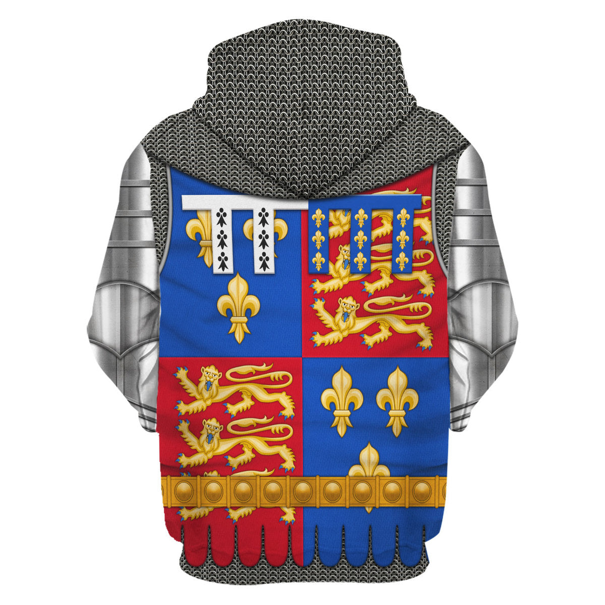 John Of Lancaster, 1St Duke Of Bedford Amour Knights Costume Cosplay Hoodie Tracksuiit Sweatpants Cosplaytracksuit - Image 3