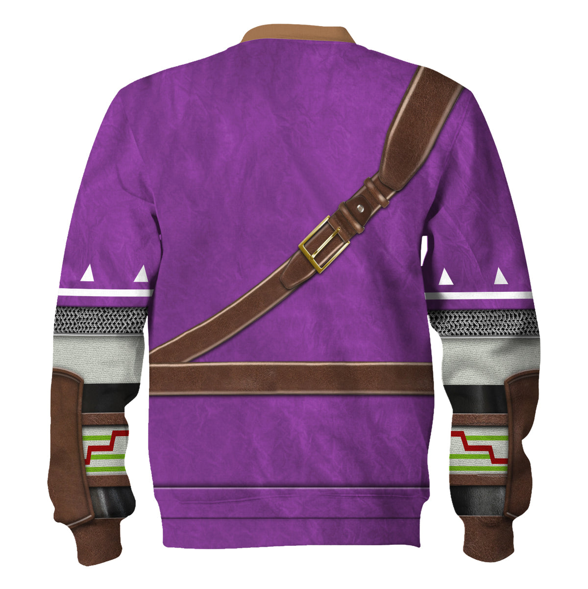 Purple Link Attire Unisex Cosplay Hoodie Tracksuiit Sweatpants Cosplaycosplay - Image 3