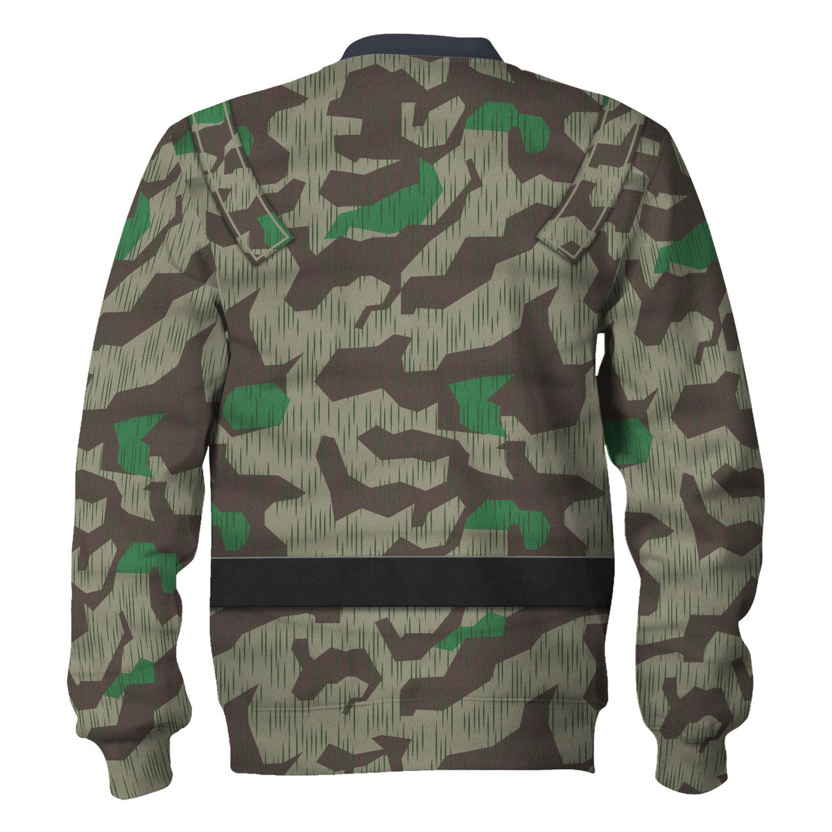 German Parachutist-Splinter Pattern Smock-Basic Uniform Costume Cosplay Hoodie Tracksuiit Sweatpants Cosplaytracksuit - Image 4