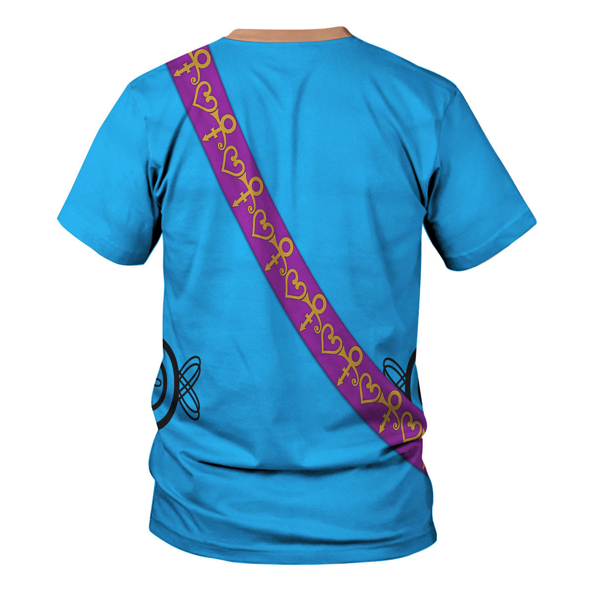 Prince Suit Turquoise And Orange All-Over Print Unisex Pullover Hoodie, Sweatshirt, T-Shirt, And Swatpants  - Image 4