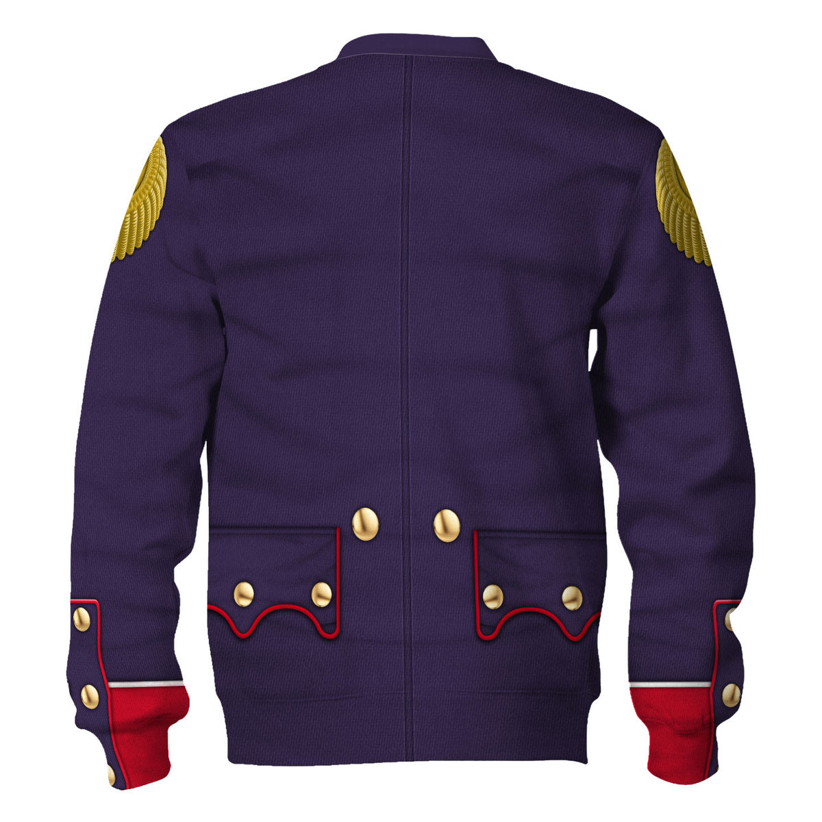 Napoleonic French Line Infantry Officer-1806-1815 Uniform All Over Print Hoodie  Tracksuit  - Image 4