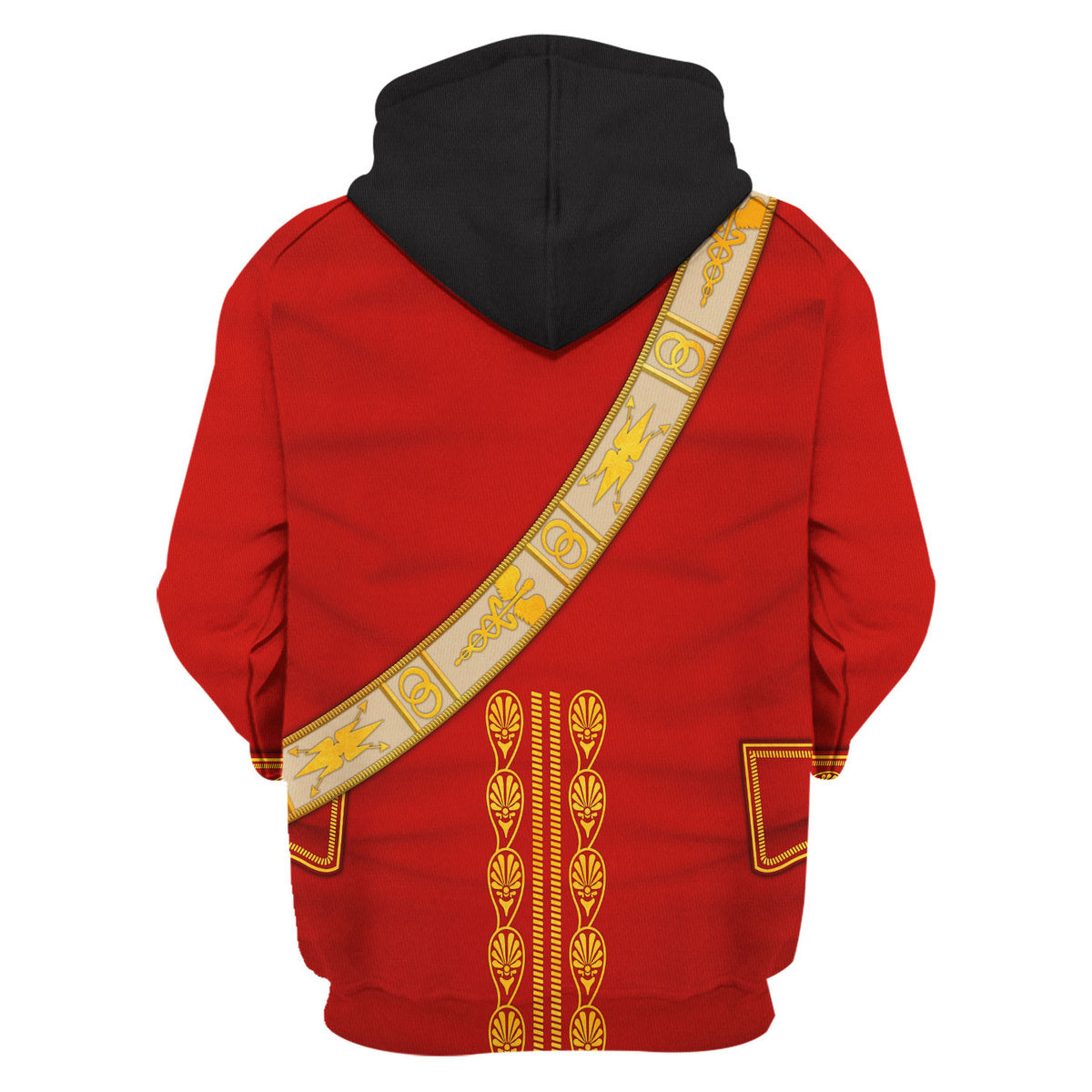 Napoleon I In First Consul Uniform All Over Print Hoodie  Tracksuit  - Image 3