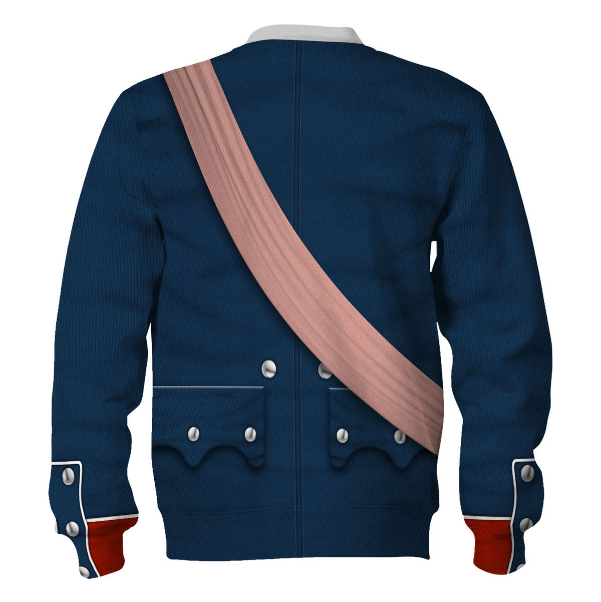 George Washington In Uniform As Colonel Uniform All Over Print Hoodie  Tracksuit  - Image 4