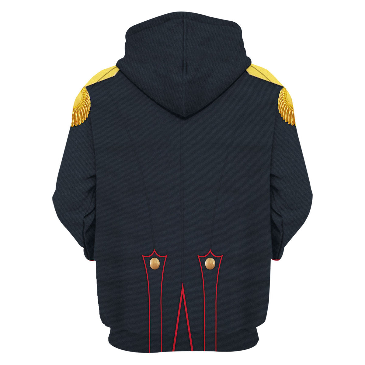 Napoleon I In His Grenadier Uniform All Over Print Hoodie  Tracksuit  - Image 3