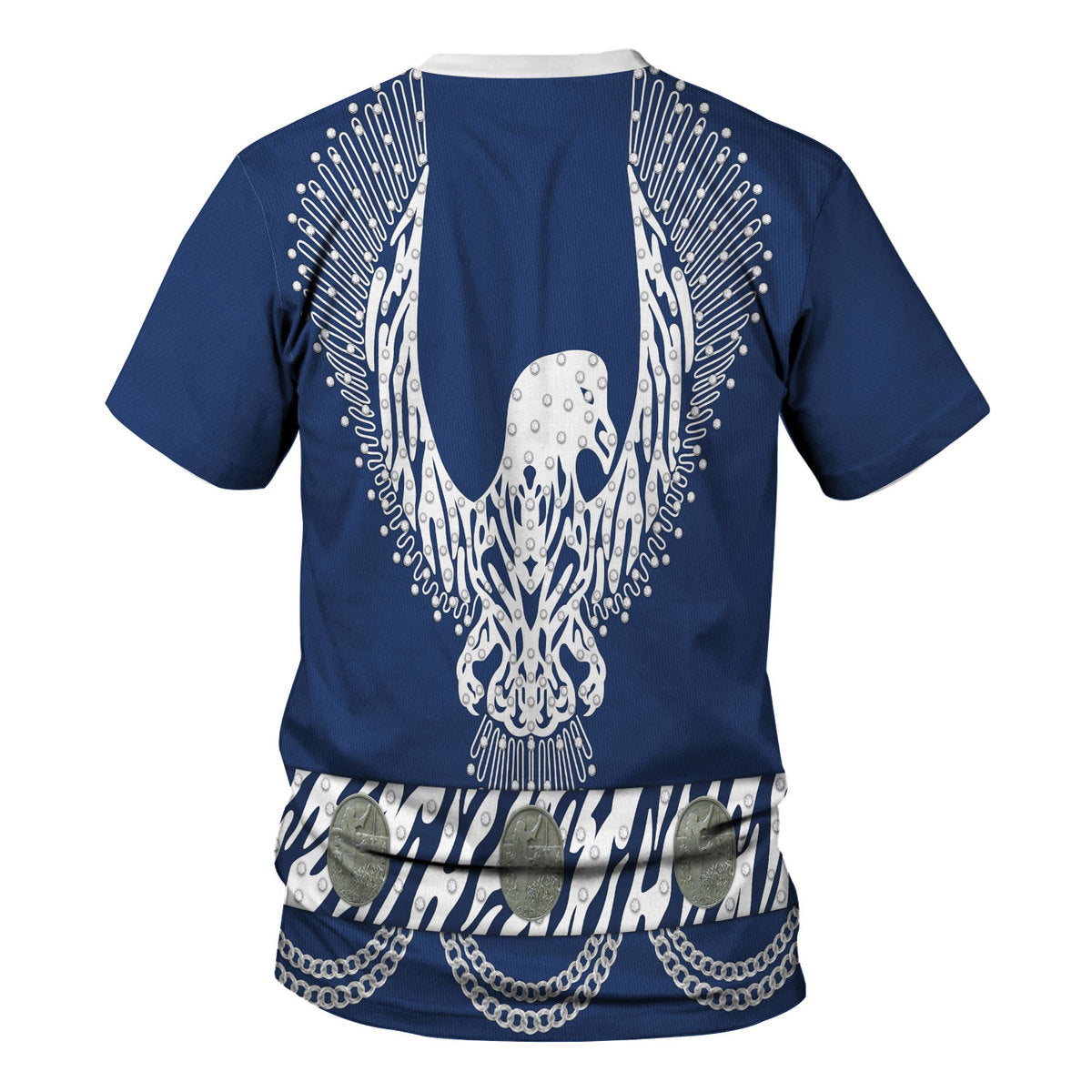 Elvis Silver Phoenix Costume Hoodie Tracksuiit Sweatpants Cosplay - Image 4