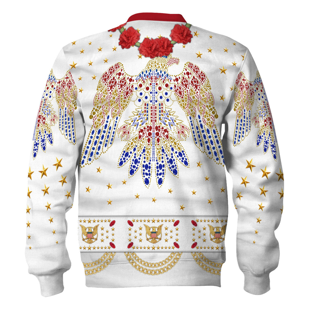 Elvis Aloha Costume From Hawaii Hoodie Tracksuiit Sweatpants Cosplay - Image 3