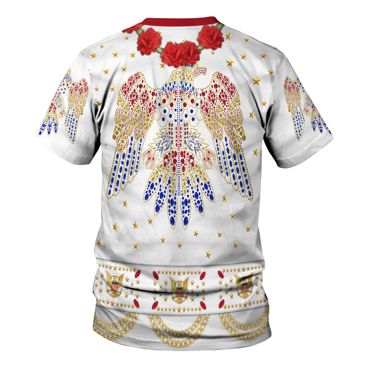 Elvis Aloha Costume From Hawaii Hoodie Tracksuiit Sweatpants Cosplay - Image 4