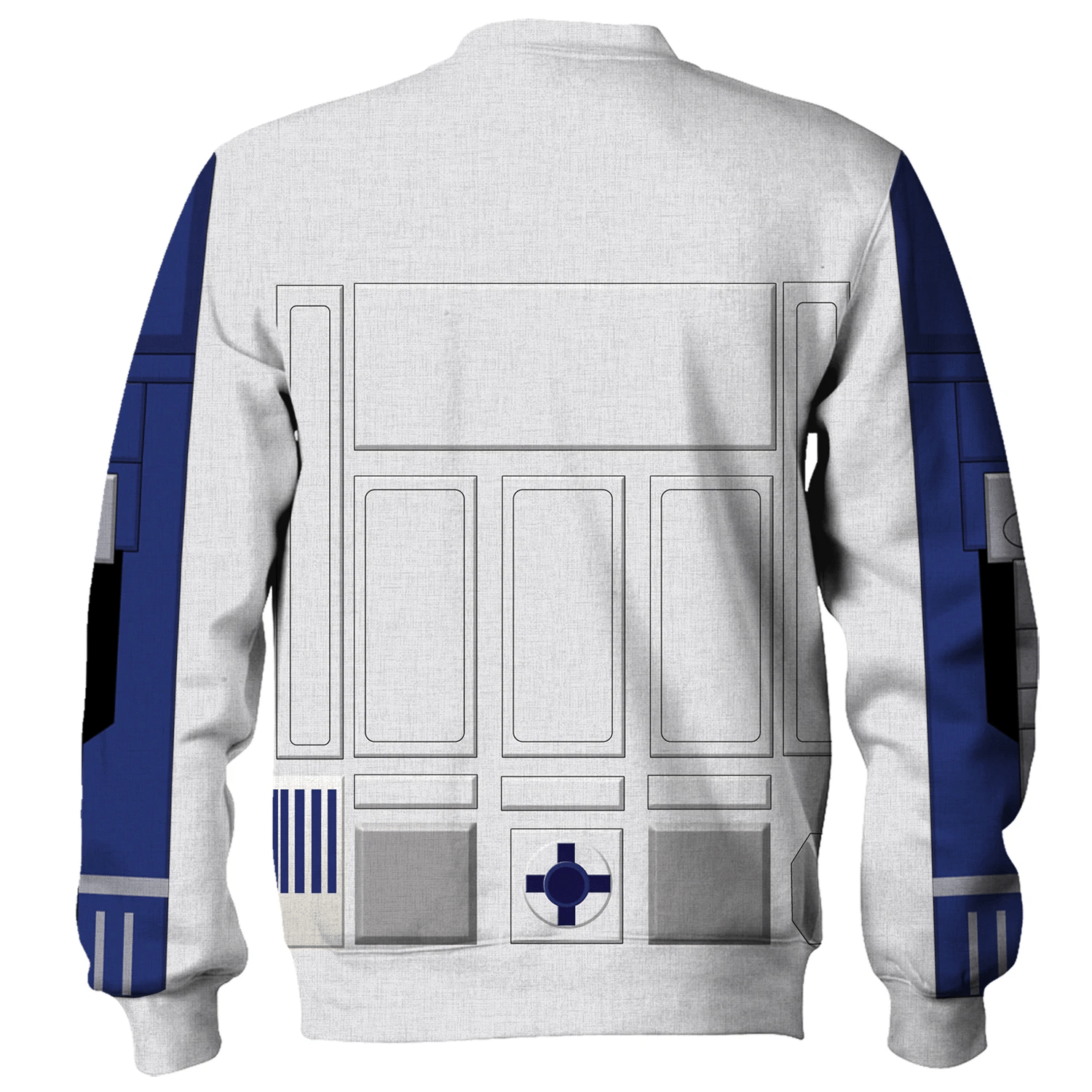 R2 D2 Robot Costume Hoodie Tracksuiit Sweatpants Cosplay - Image 3