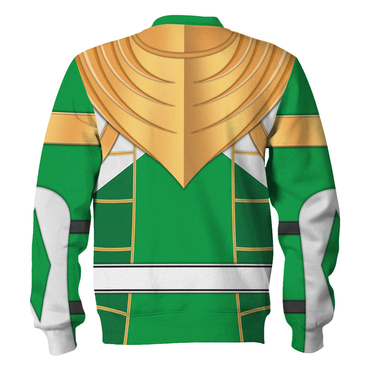 Green Ranger Dragon Shield Mighty Morphin Cosplay Hoodies    - Image 3