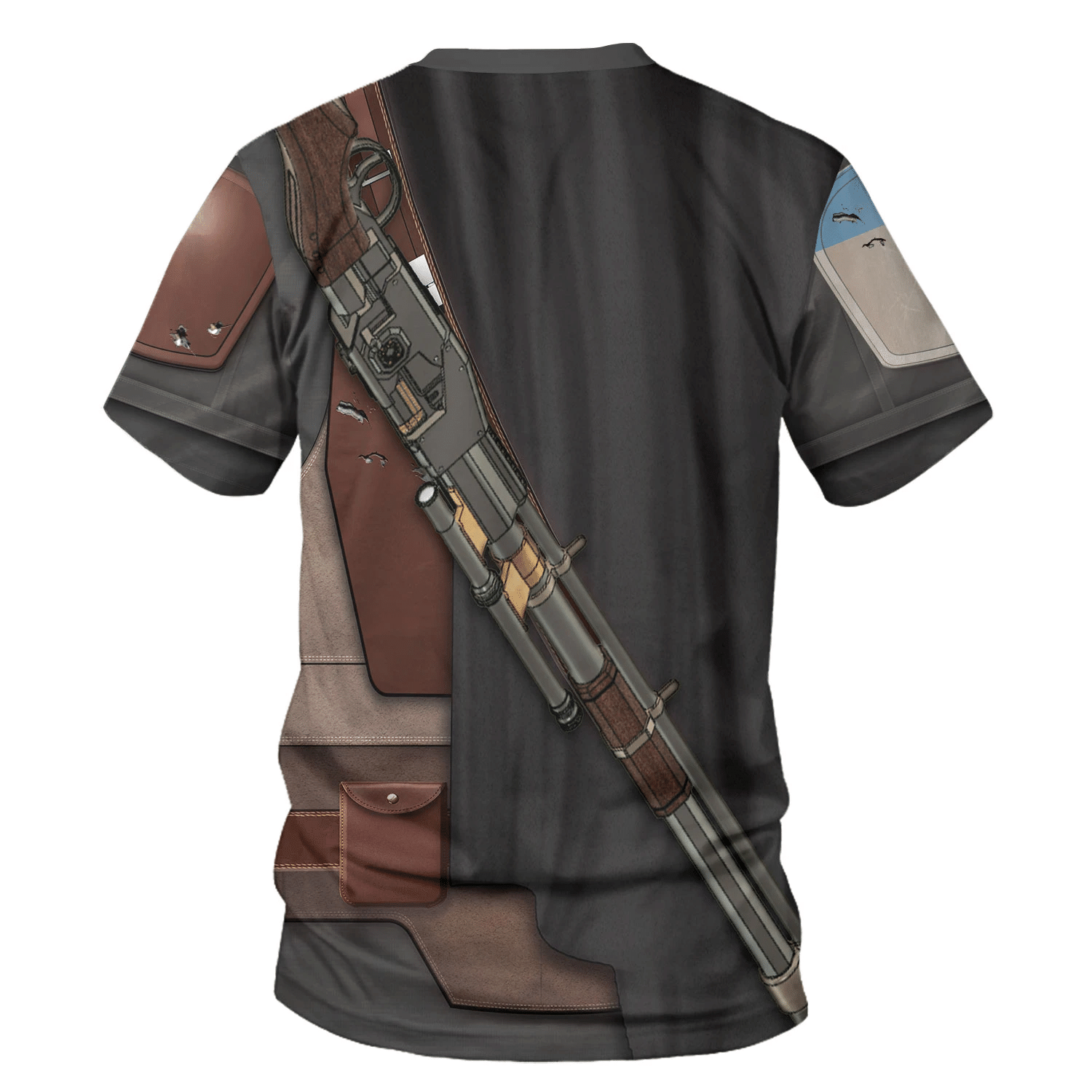 Mandalorian Costume Hoodie Tracksuiit Sweatpants Cosplay - Image 3