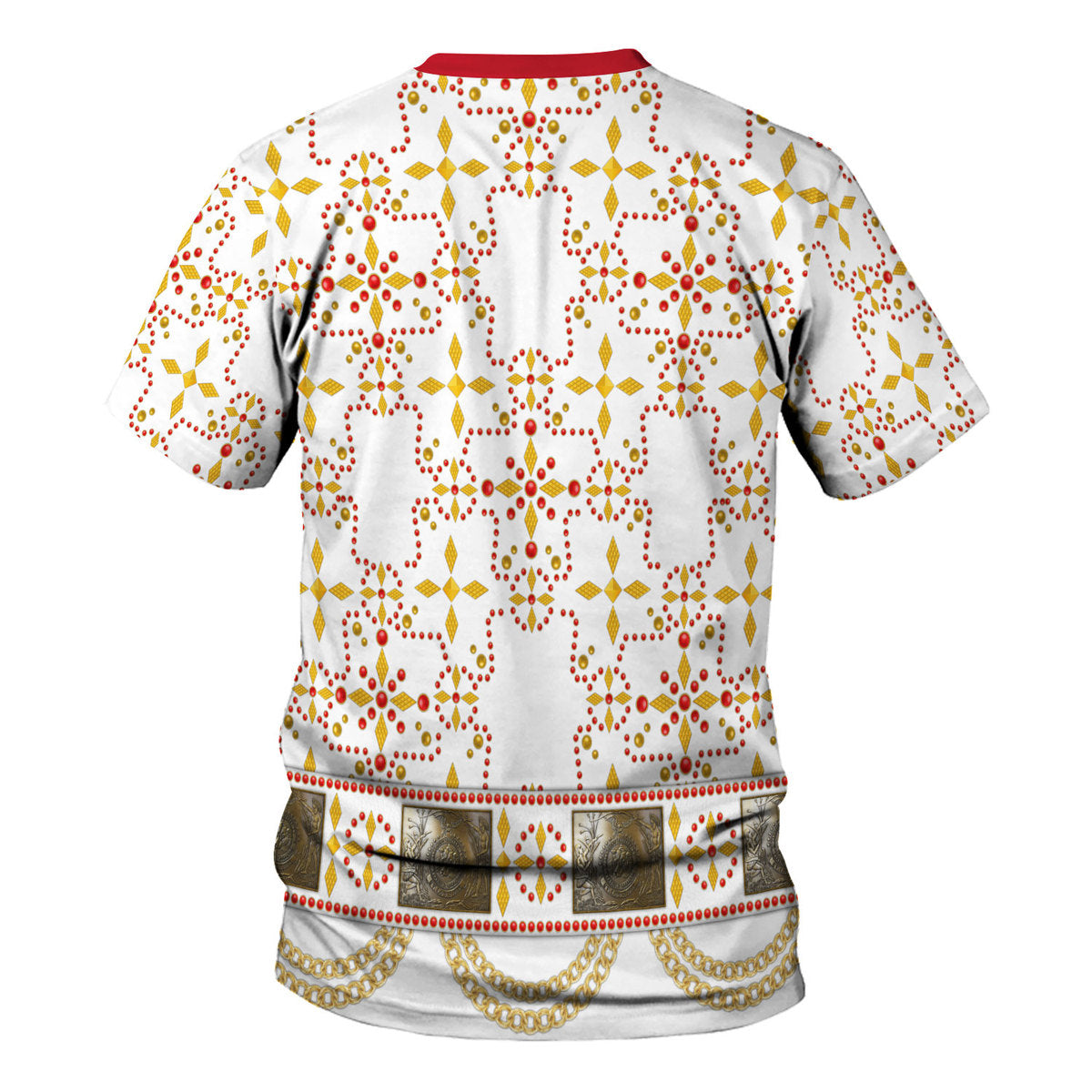Elvis White Conquistador Costume Hoodie Tracksuiit Sweatpants Cosplay - Image 4
