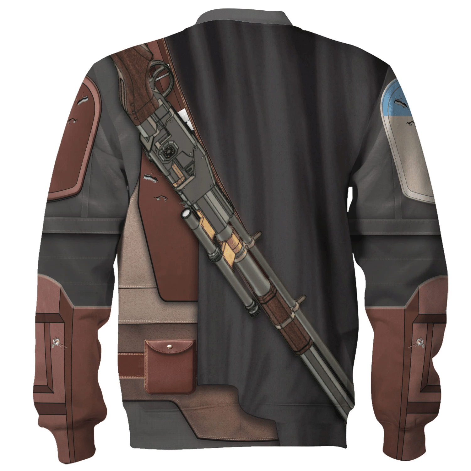Mandalorian Costume Hoodie Tracksuiit Sweatpants Cosplay - Image 4