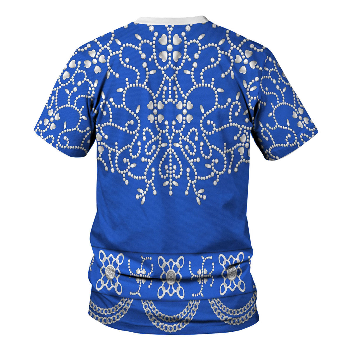 Elvis Blue Swirl Costume Hoodie Tracksuiit Sweatpants Cosplay - Image 4