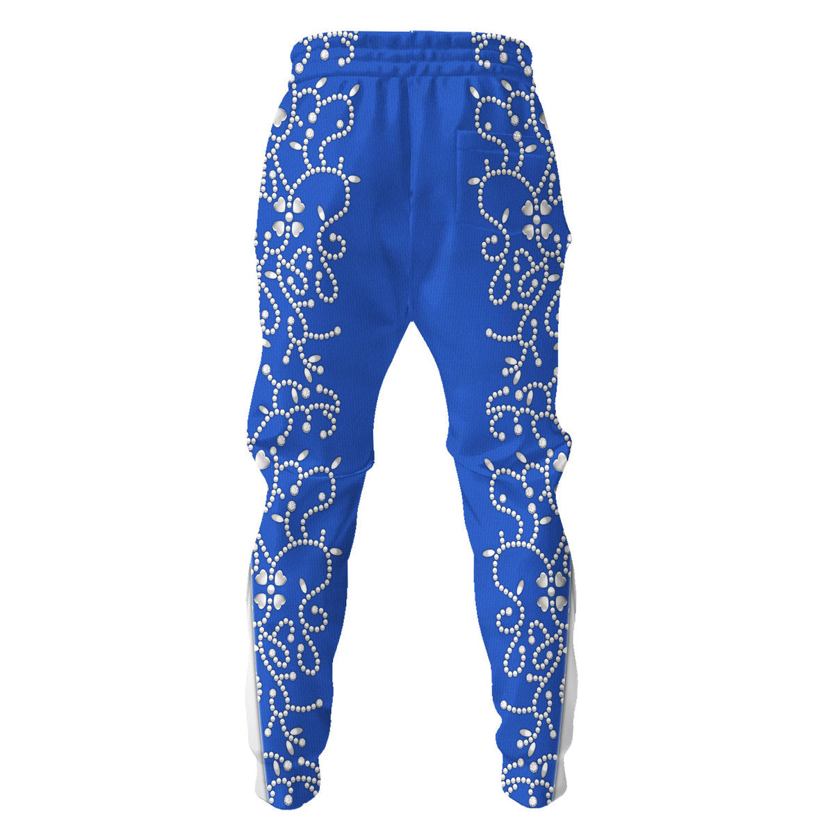 Elvis Blue Swirl Costume Hoodie Tracksuiit Sweatpants Cosplay - Image 5