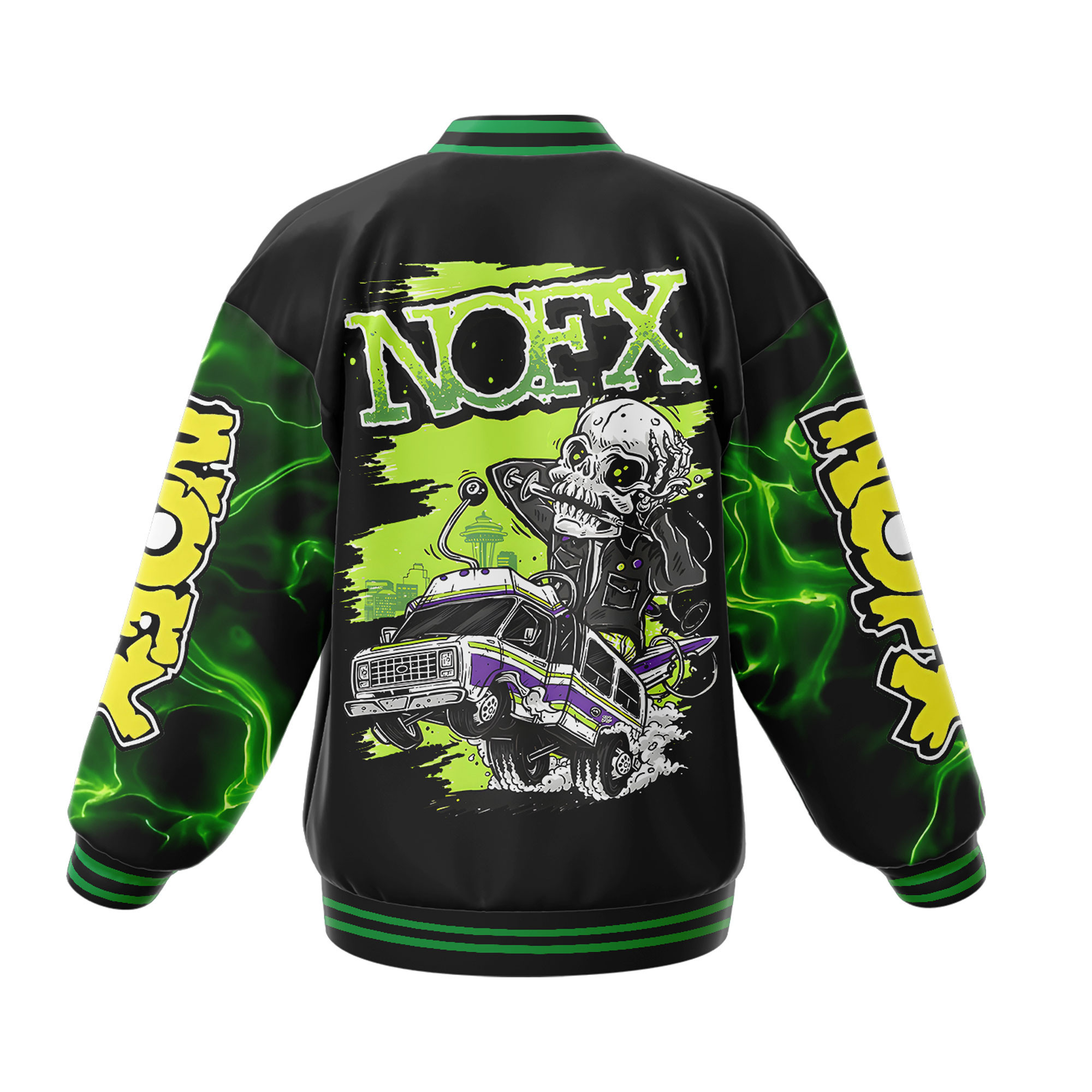 NOFX Special Baseball Jacket - Image 3